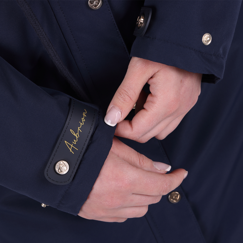 Aubrion Team Waterproof Coat - Navy-6